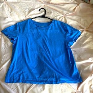 Plane blue t-shirt from Target. Size small.